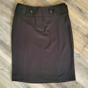 Copper Key black pencil skirt